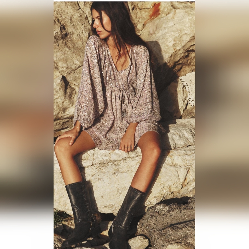 BNWT! Zara Boho sequin dress